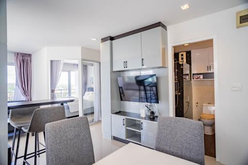 Modern living area with open plan and natural light