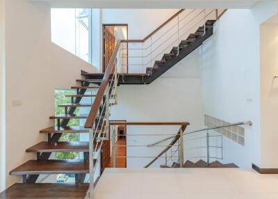Staircase in a modern home