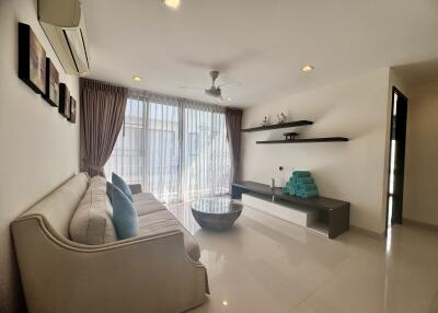 Stylish living room with modern decor