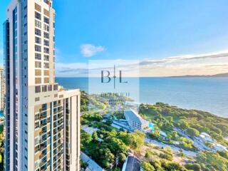 High-rise buildings with ocean view