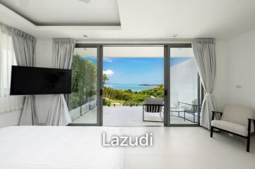 Elegant 4-Bedroom Villa with Breathtaking Sea Views in Plai Laem