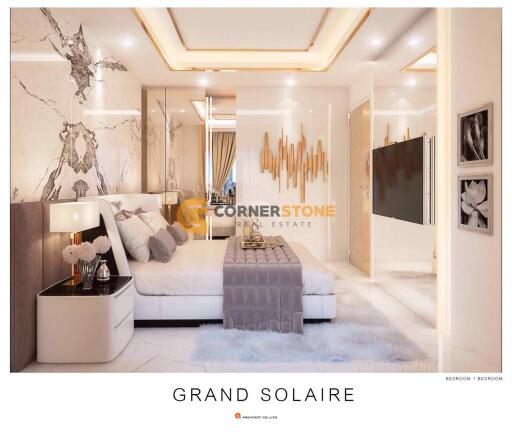 คอนโดนี้มี 1 ห้องนอน  อยู่ในโครงการ คอนโดมิเนียมชื่อ Grand Solaire  ตั้งอยู่ที่