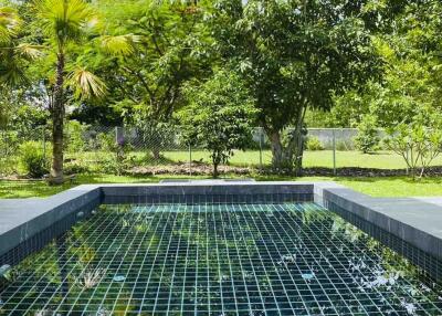 Modern Pool Villa for Sale with a Large Land 1 Rai 73 Ngan, Located in Nam Phrae