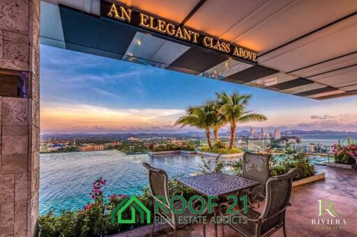 Luxury High-Rise Condo in Pattaya: Near Beach, Foreign Quota, Sea View, Spacious 2 Bedrooms