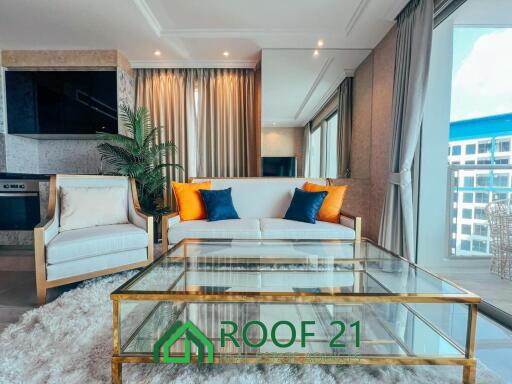 Luxury High-Rise Condo in Pattaya: Beach Access, Foreign Quota, Sea View, Spacious 2 Bedrooms