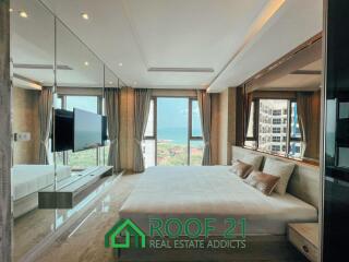 Luxury High-Rise Condo in Pattaya: Beach Access, Foreign Quota, Sea View, Spacious 2 Bedrooms