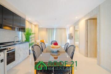 Luxury High-Rise Condo in Pattaya: Beach Access, Foreign Quota, Sea View, Spacious 2 Bedrooms