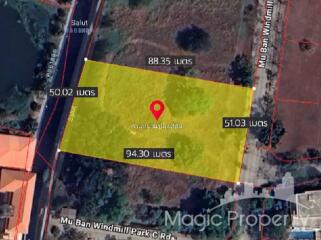 2 Rai 2 Ngan Land for Sale in Windmill Park, Bang Phli, Samut Prakan