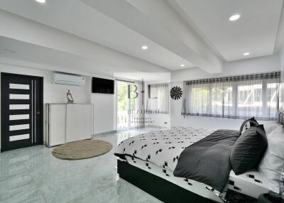 Modern bedroom with minimalistic decor