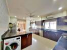 Modern kitchen with amenities