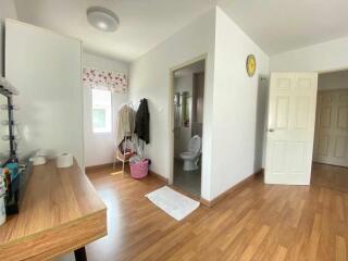 Bedroom with attached bathroom