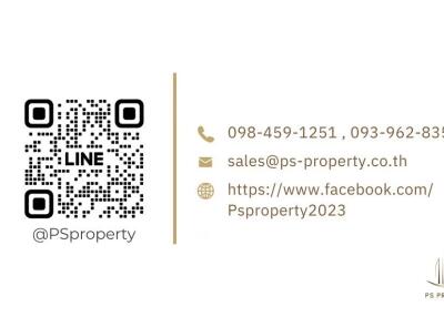 Contact details with QR code for PS Property