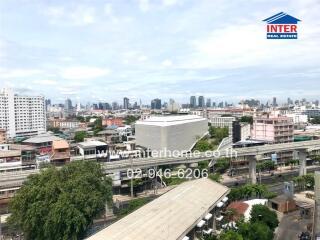 View of a cityscape with buildings and infrastructure