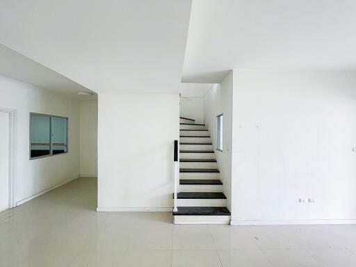 Minimalistic interior with staircase