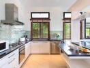 Modern Kitchen with Appliances and Natural Light