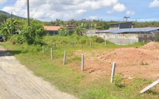 Vacant land with clear sky