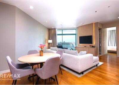 Luxurious 2-Bedroom Condo for Rent with Breathtaking Chao Phraya River Views