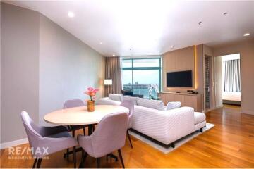 Luxurious 2-Bedroom Condo for Rent with Breathtaking Chao Phraya River Views