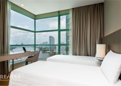Riverside 2-Bedroom Condo for Rent with 140sqm beside Chao Phraya River