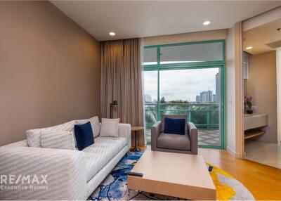 Riverside 1Bed Condo for Rent with Spectacular Chao Phraya River Views