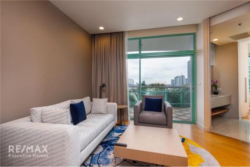 Riverside 1Bed Condo for Rent with Spectacular Chao Phraya River Views