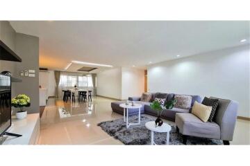 Pet-Friendly 3-Bedroom Condo with Open Kitchen in Thonglor - For Rent