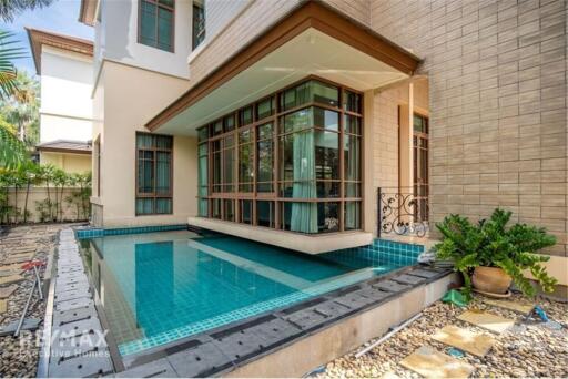 Charming 4 Bedroom Detached House with Private Swimming Pool in Sansiri Sukhumvit 67