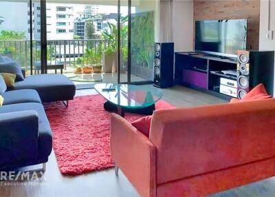 For Rent: Bright and Airy 3-Bedroom Condo near BTS Nana - 4 Mins Walk - Baan Prida Sukhumvit Soi 8