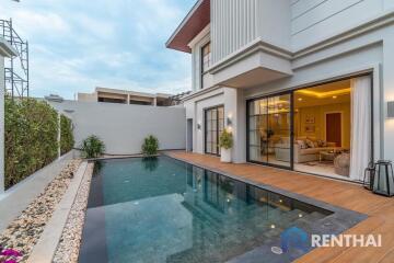 Brand new pool villa in the hear of Pattaya City, Close to international school.