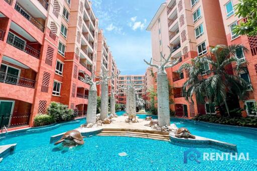 Seven seas Resort Jomtien  1 bedroom 37 sqm. Pool view