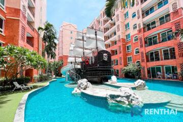 Seven seas Resort Jomtien  1 bedroom 37 sqm. Pool view