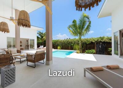 3 Bed 3 Bath 140 SQ.M. Luxury Tropical Villas