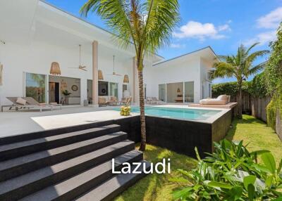 3 Bed 3 Bath 140 SQ.M. Luxury Tropical Villas