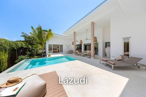 3 Bed 3 Bath 140 SQ.M. Luxury Tropical Villas