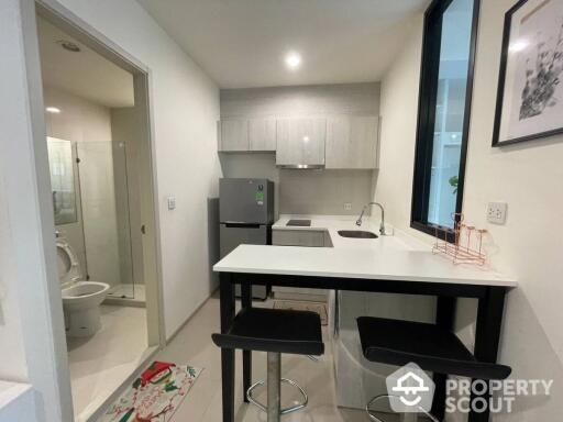 1-BR Condo at Life Asoke near ARL Makkasan