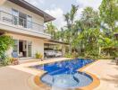 Modern house with a swimming pool