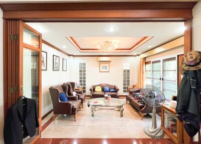 Spacious and elegant main living area with natural light