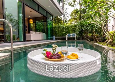 Newly renovated 3 bedroom pool villa at Pasak soi 8