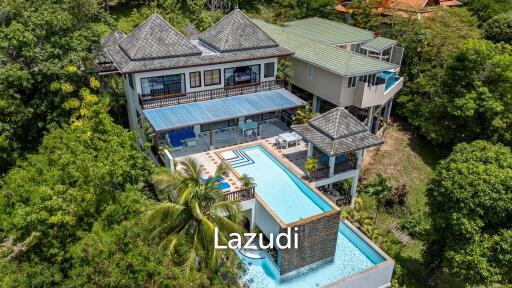 Wonderful 5 Bedroom Sea View Pool Villa