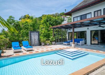 Wonderful 5 Bedroom Sea View Pool Villa