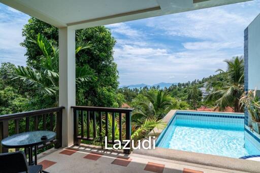 Wonderful 5 Bedroom Sea View Pool Villa