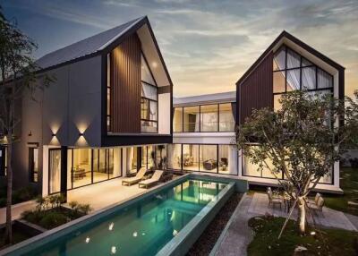Luxury 5-Bedroom Home with Private Pool in Baan Wang Tan