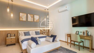 4+1 Bedrooms Private modern-oriental villa in Cherngtalay area