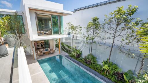 4+1 Bedrooms Private modern-oriental villa in Cherngtalay area