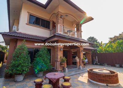 Nice 4-Bedroom Family Home for Rent in Choeng Doi, Doi Saket, Chiang Mai