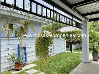 Exceptional Better-than-New 3-Bedroom, 2-Bathroom Family Home for Sale in Mae Khue, Doi Saket, Chiang Mai