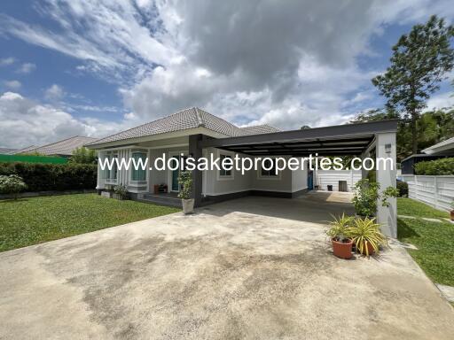 Exceptional Better-than-New 3-Bedroom, 2-Bathroom Family Home for Sale in Mae Khue, Doi Saket, Chiang Mai