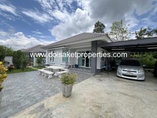 Beautiful Better-than-New 3-Bedroom 2-Bathroom Family Home for Sale in Mae Khue, Doi Saket, Chiang Mai