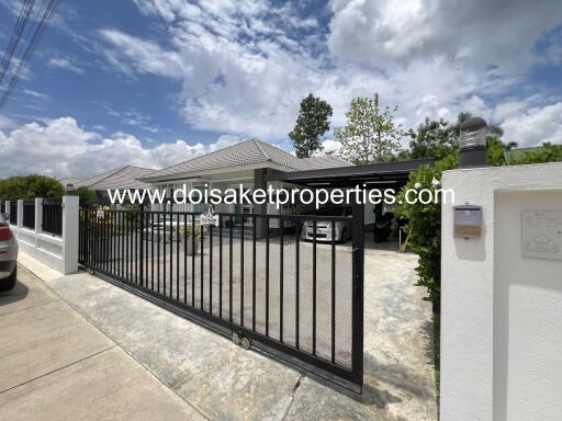 Beautiful Better-than-New 3-Bedroom 2-Bathroom Family Home for Sale in Mae Khue, Doi Saket, Chiang Mai