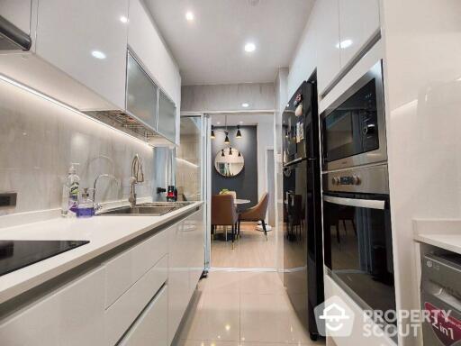 2-BR Condo at Supalai Lite Ratchada - Narathivas - Sathorn in Chong Nonsi